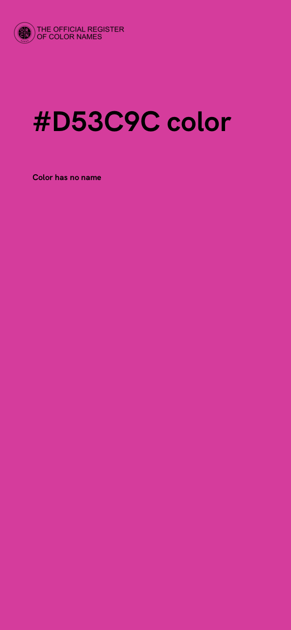 #D53C9C color image