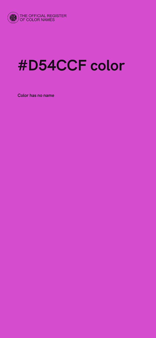 #D54CCF color image