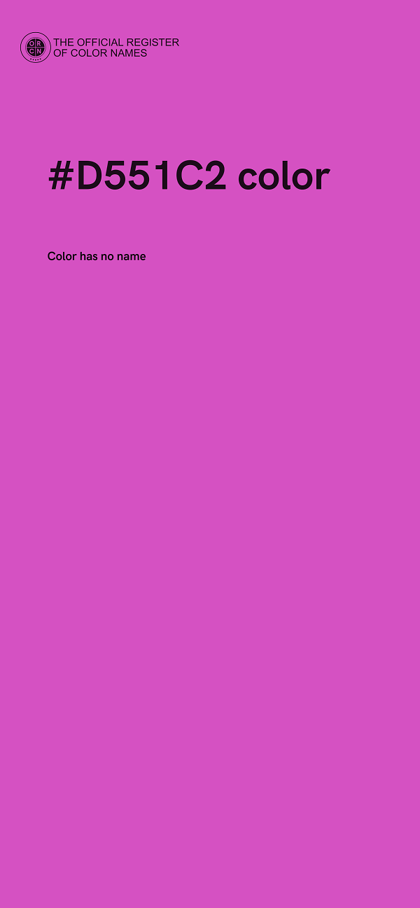 #D551C2 color image