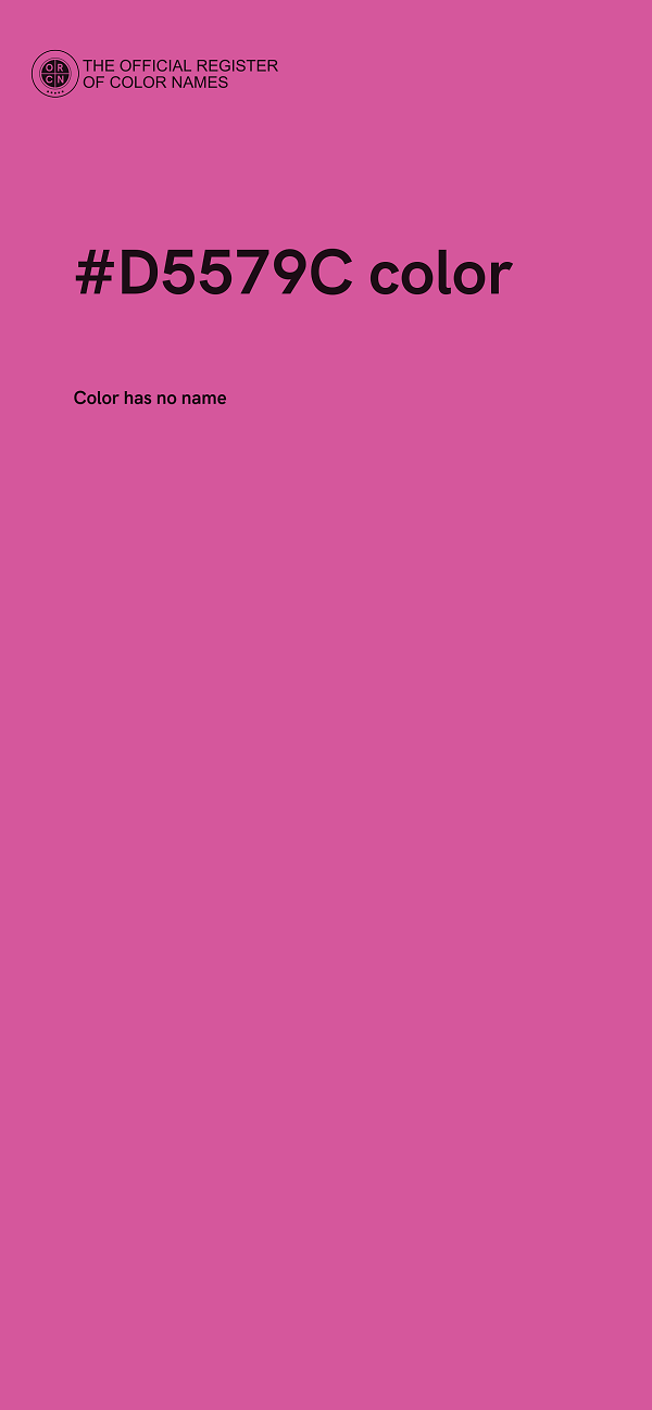 #D5579C color image