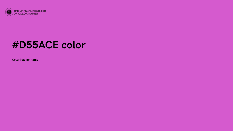 #D55ACE color image