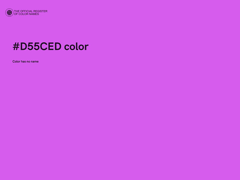 #D55CED color image