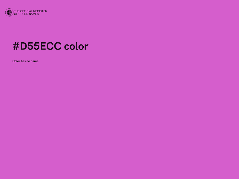#D55ECC color image