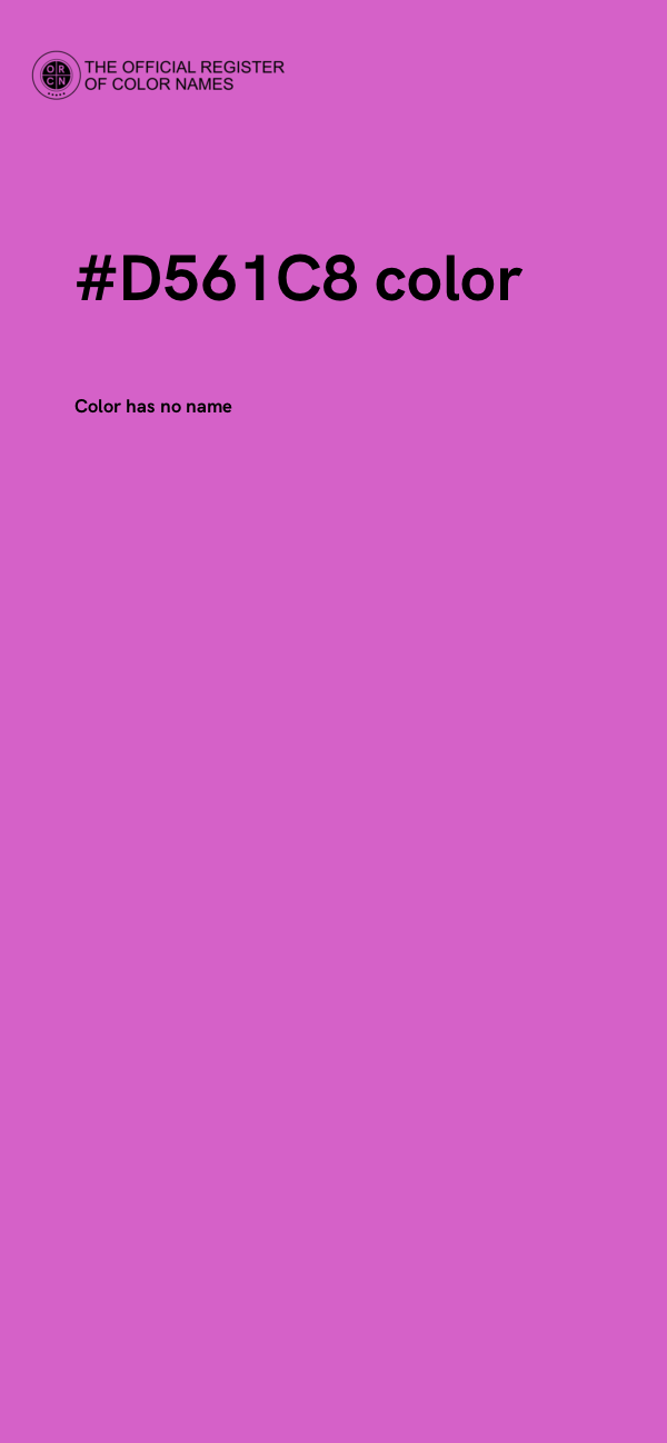 #D561C8 color image