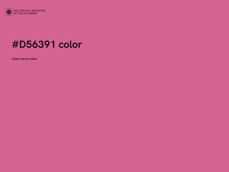 #D56391 color image