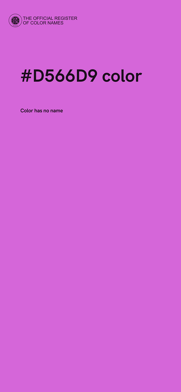 #D566D9 color image
