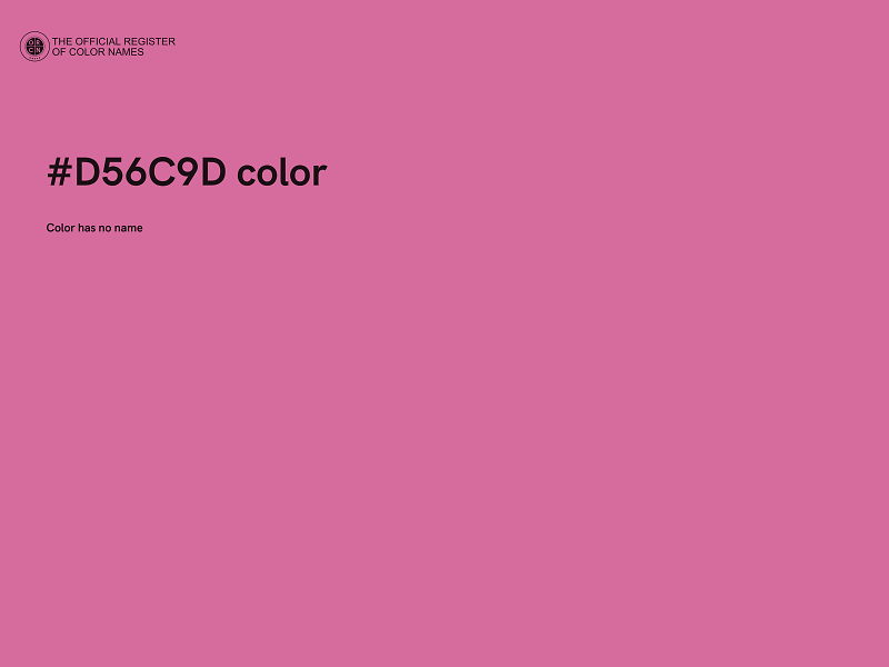 #D56C9D color image