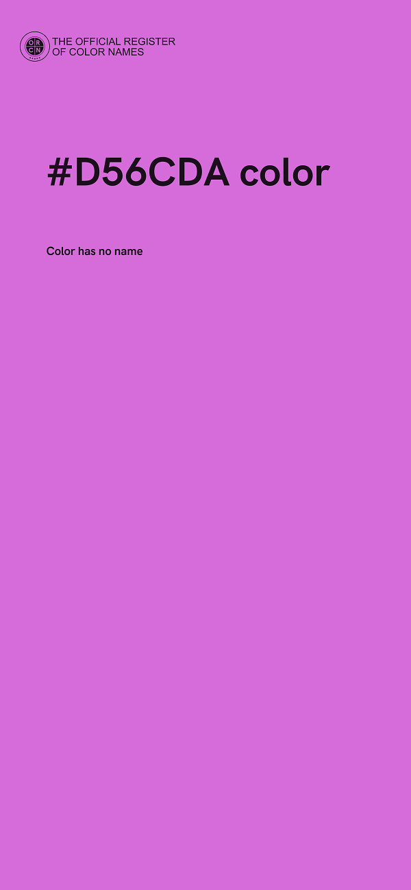#D56CDA color image