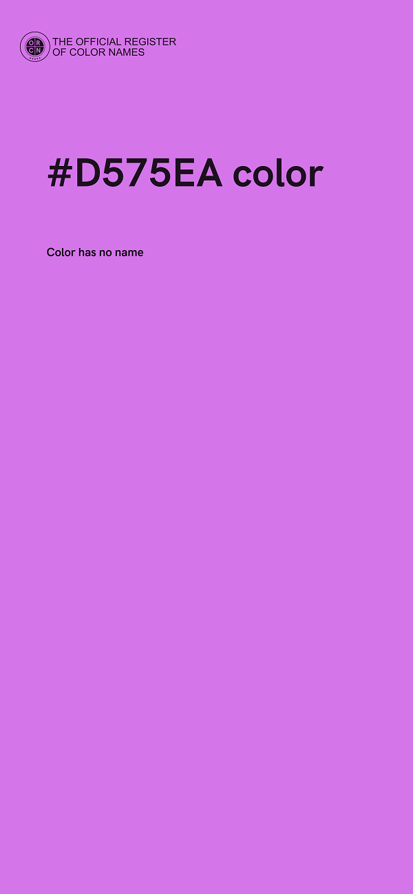 #D575EA color image