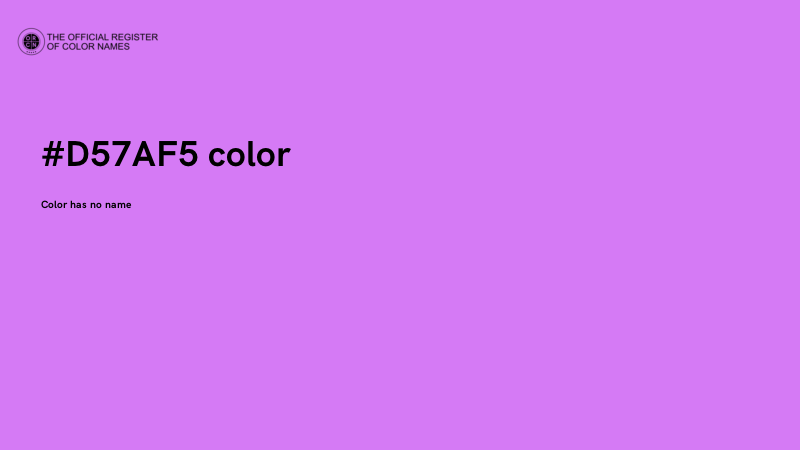 #D57AF5 color image