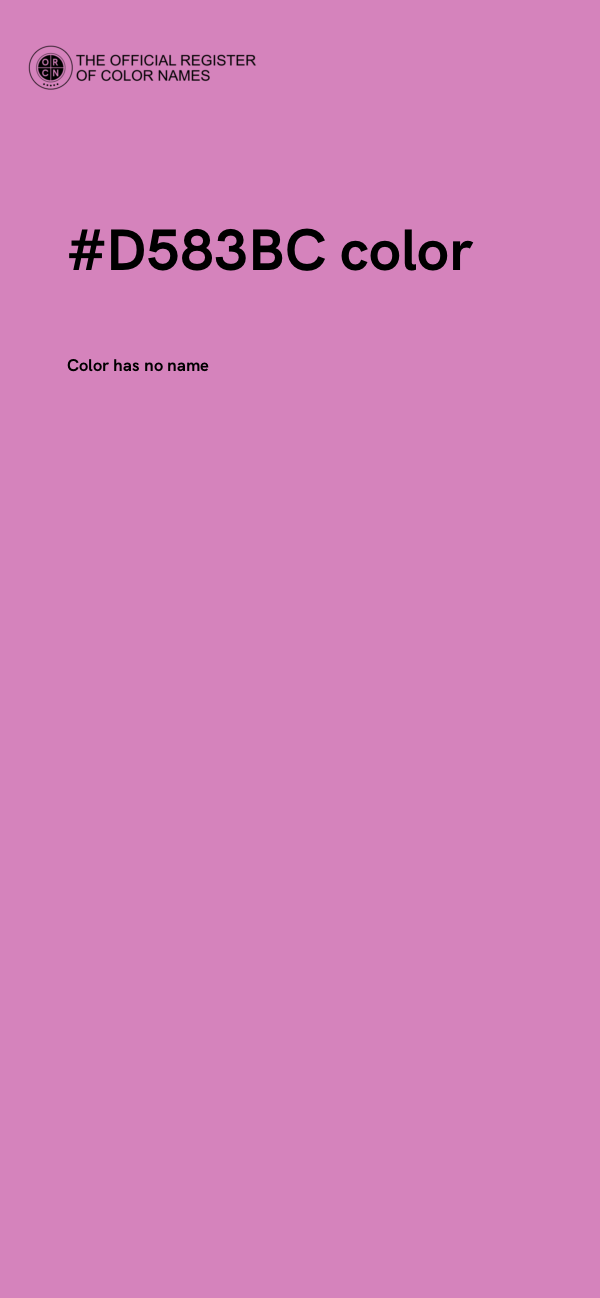#D583BC color image