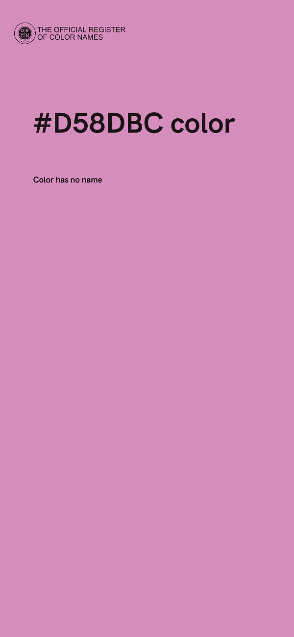#D58DBC color image