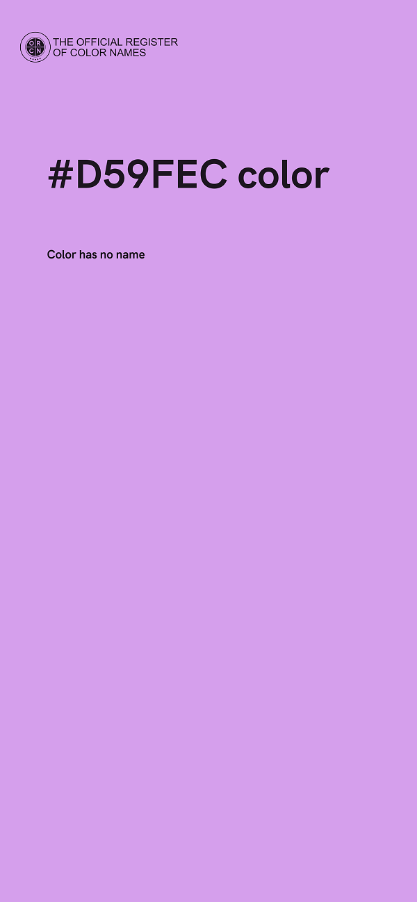 #D59FEC color image