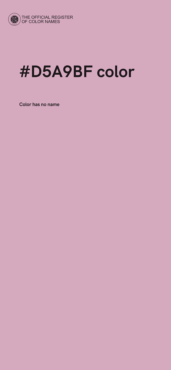 #D5A9BF color image