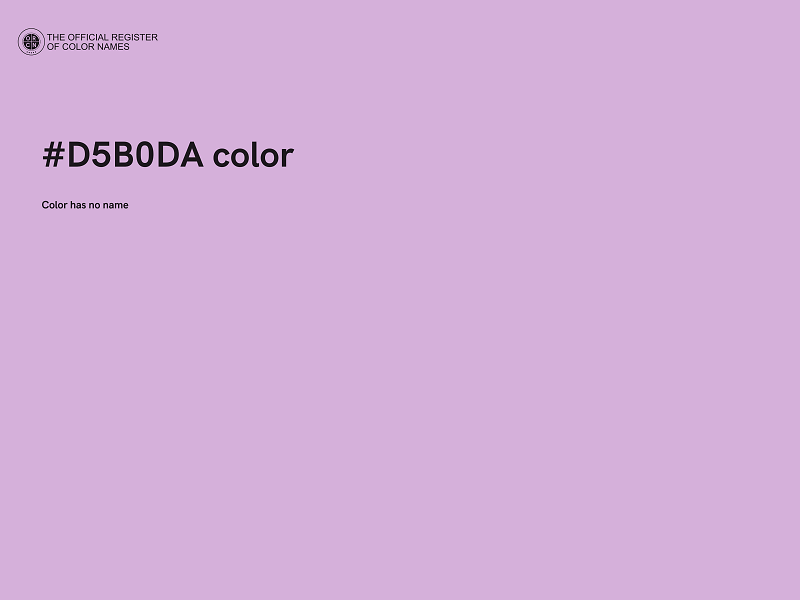 #D5B0DA color image