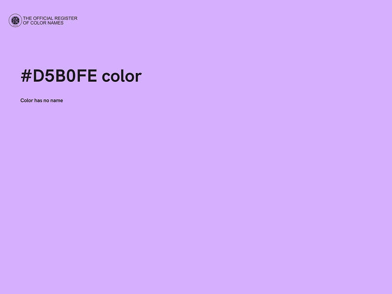 #D5B0FE color image