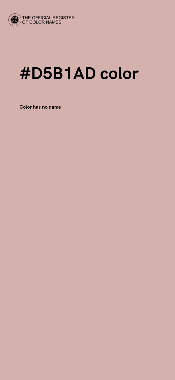 #D5B1AD color image