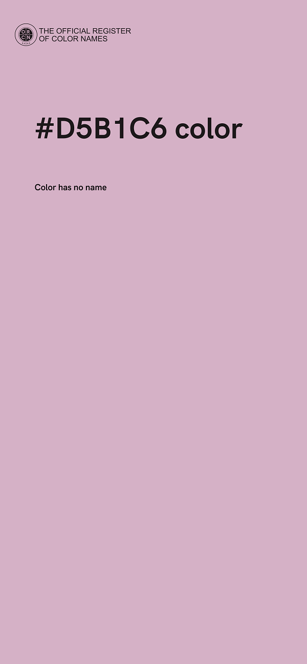 #D5B1C6 color image