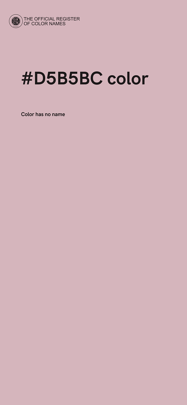 #D5B5BC color image