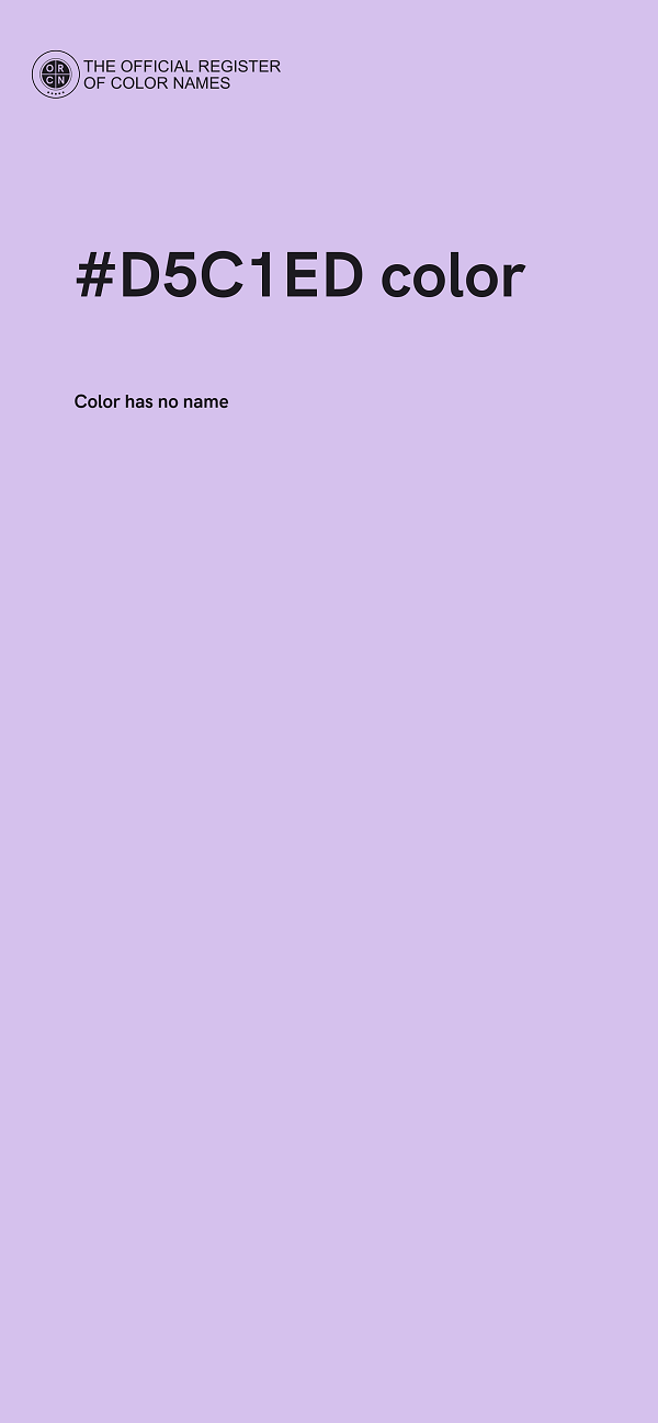 #D5C1ED color image