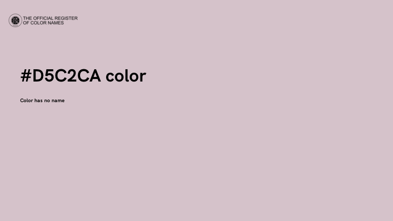#D5C2CA color image