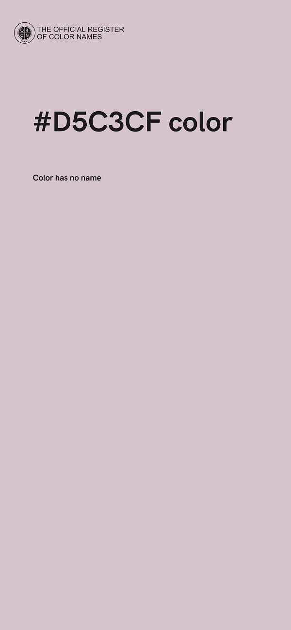 #D5C3CF color image