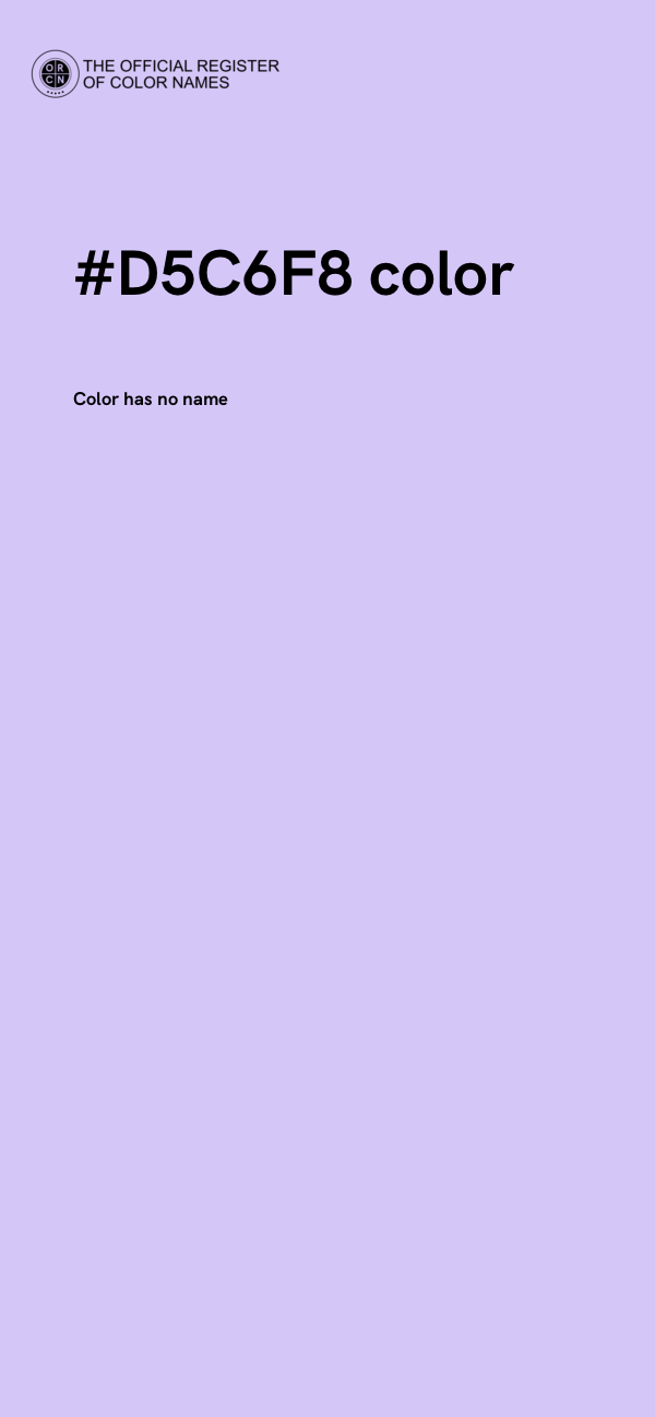 #D5C6F8 color image