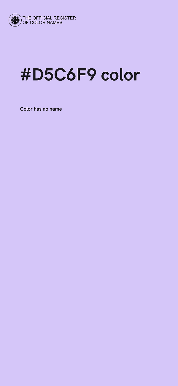 #D5C6F9 color image
