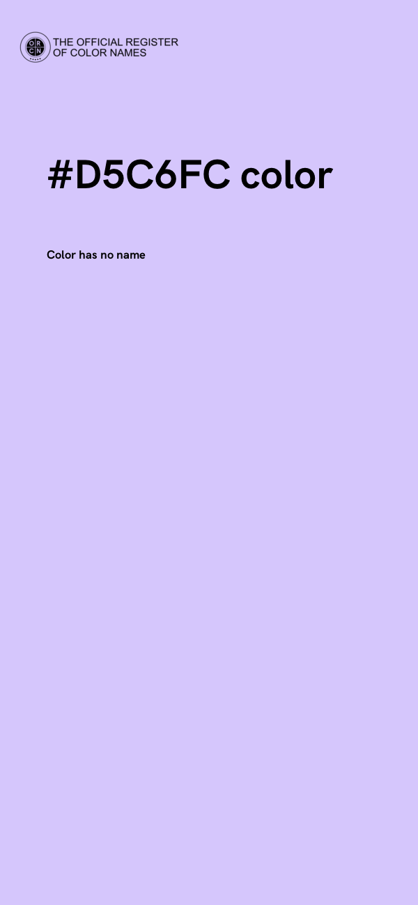 #D5C6FC color image