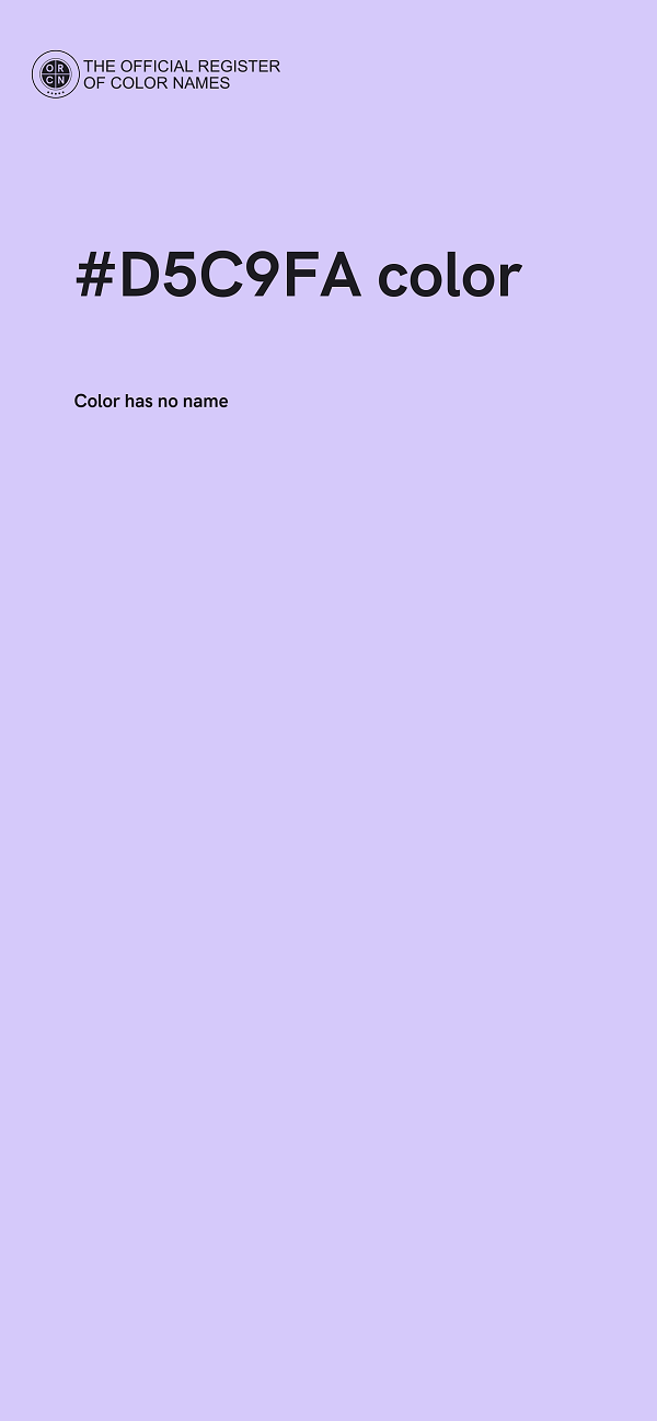 #D5C9FA color image