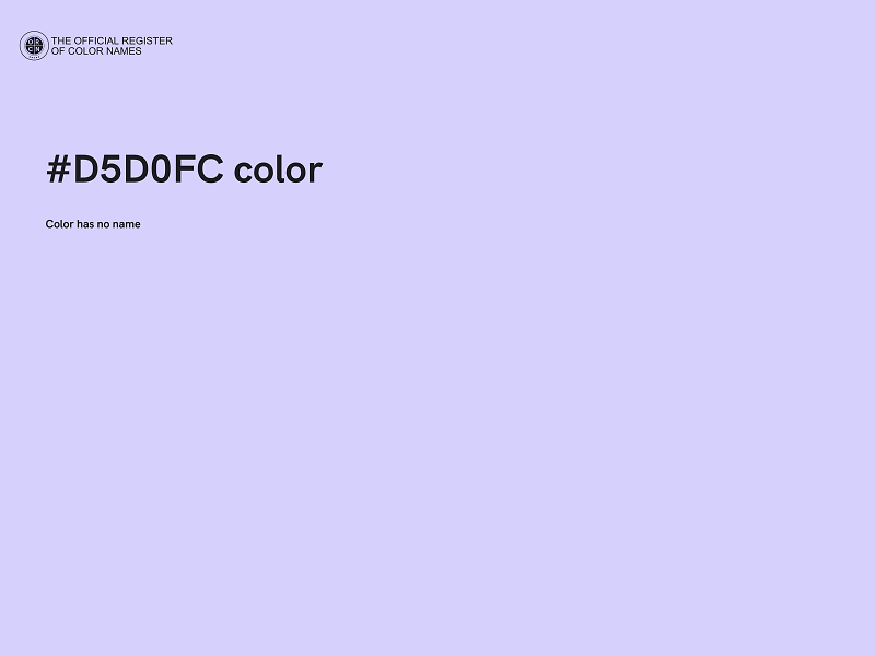 #D5D0FC color image