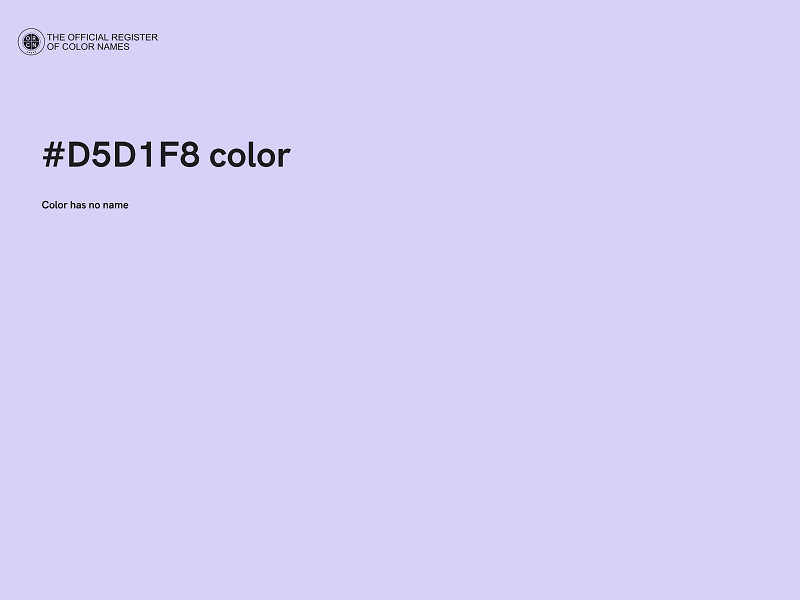 #D5D1F8 color image