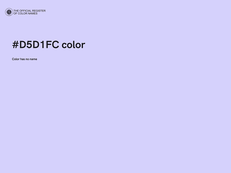 #D5D1FC color image