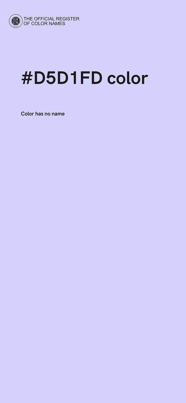 #D5D1FD color image