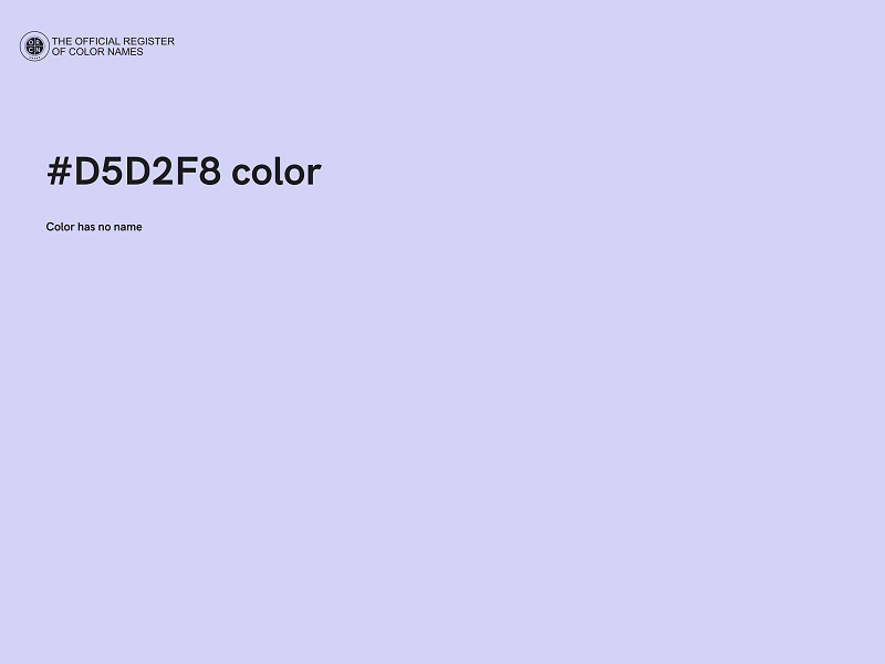 #D5D2F8 color image