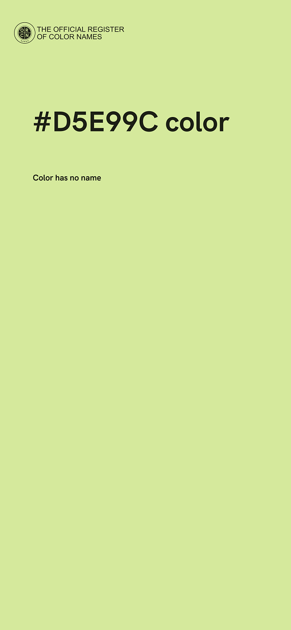 #D5E99C color image
