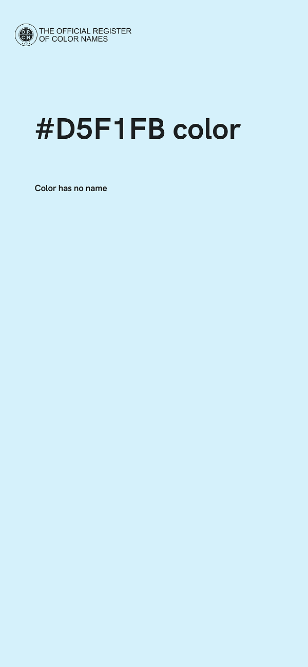 #D5F1FB color image