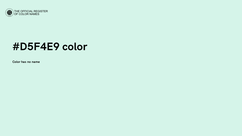 #D5F4E9 color image