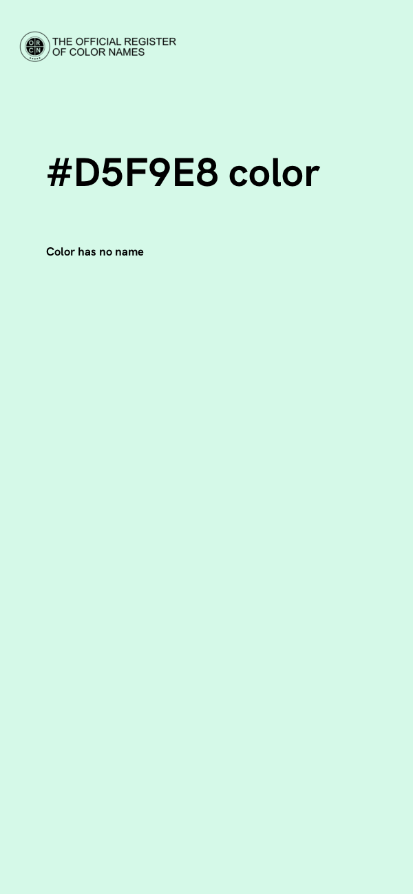 #D5F9E8 color image