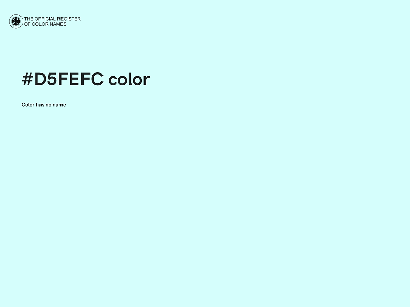 #D5FEFC color image