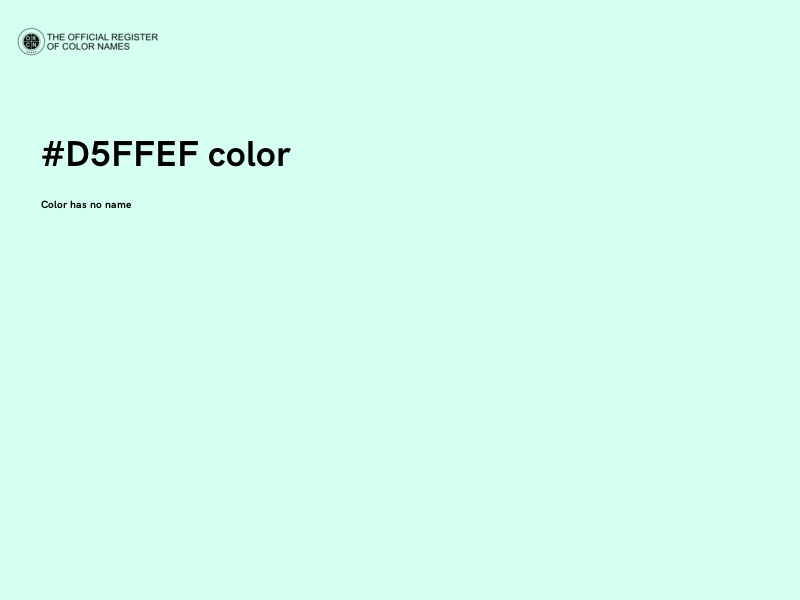 #D5FFEF color image