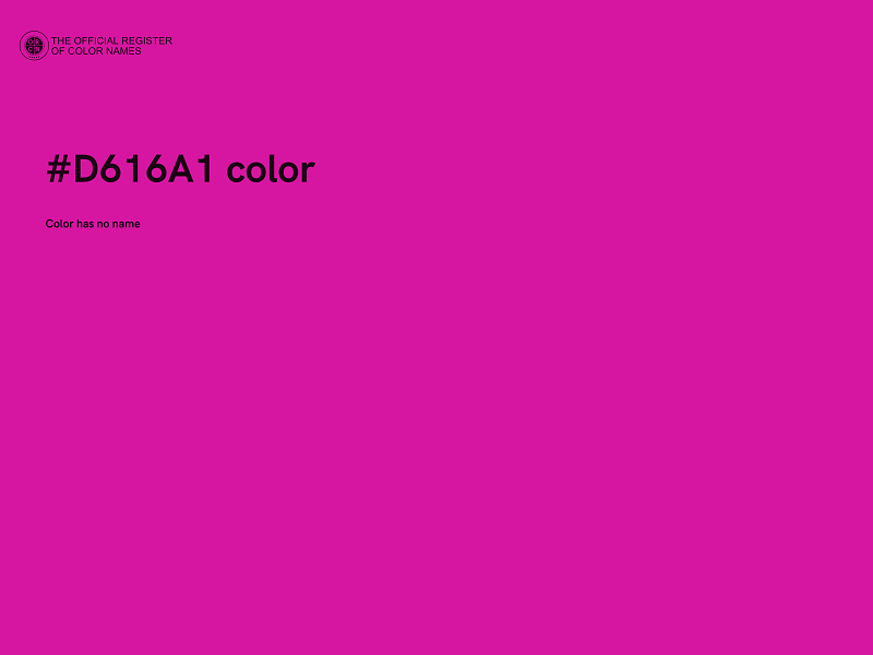 #D616A1 color image