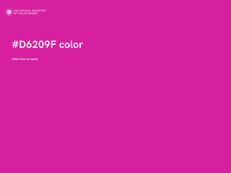 #D6209F color image