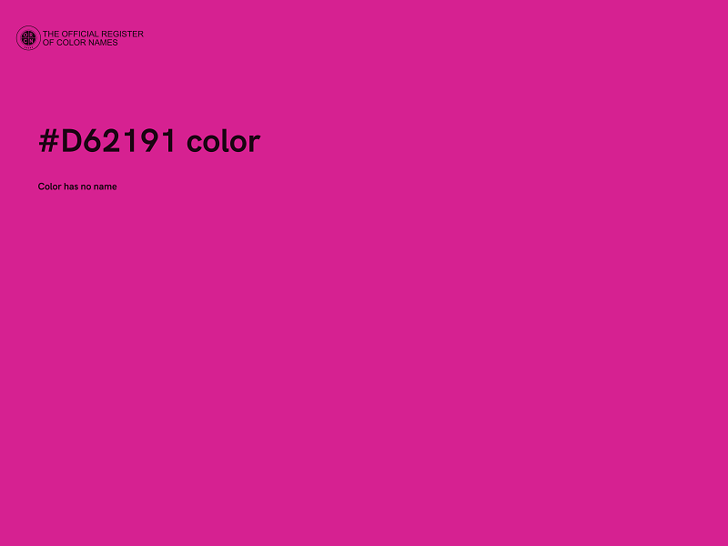 #D62191 color image