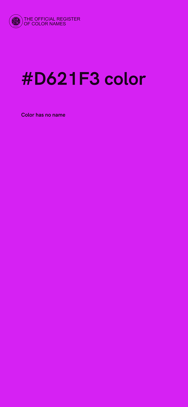 #D621F3 color image