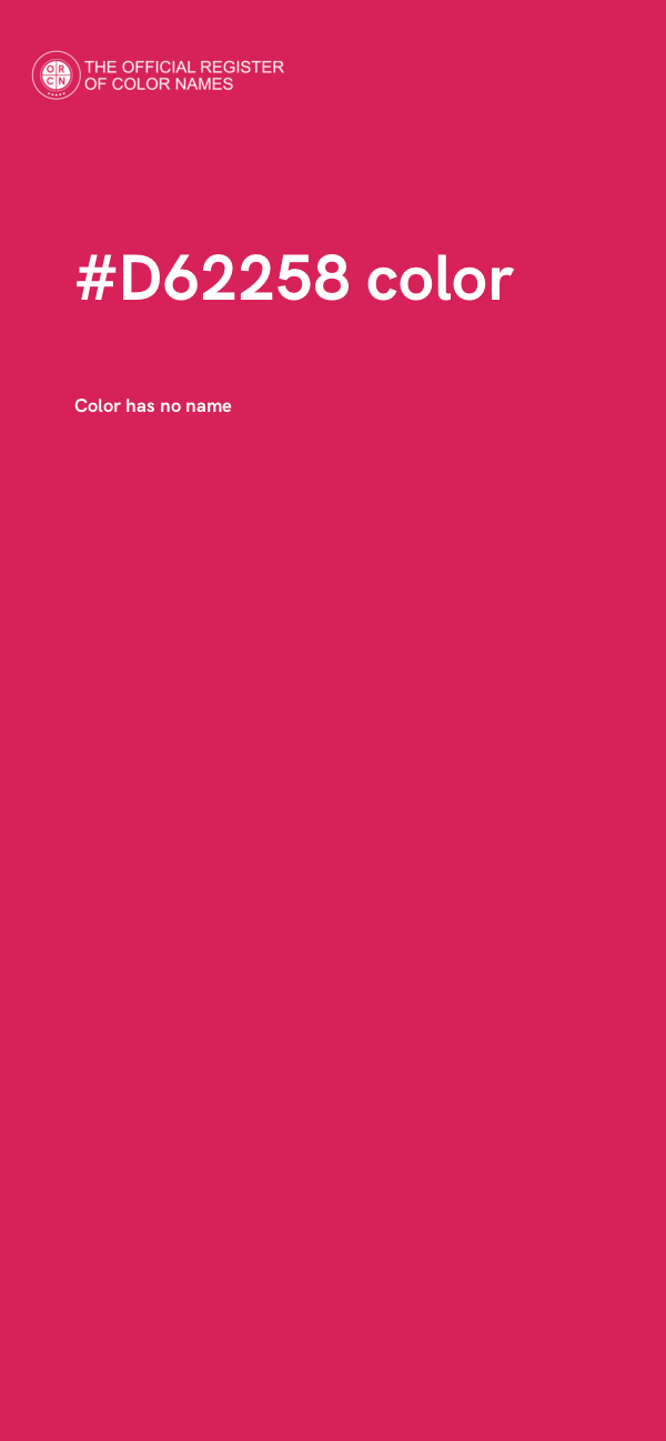 #D62258 color image