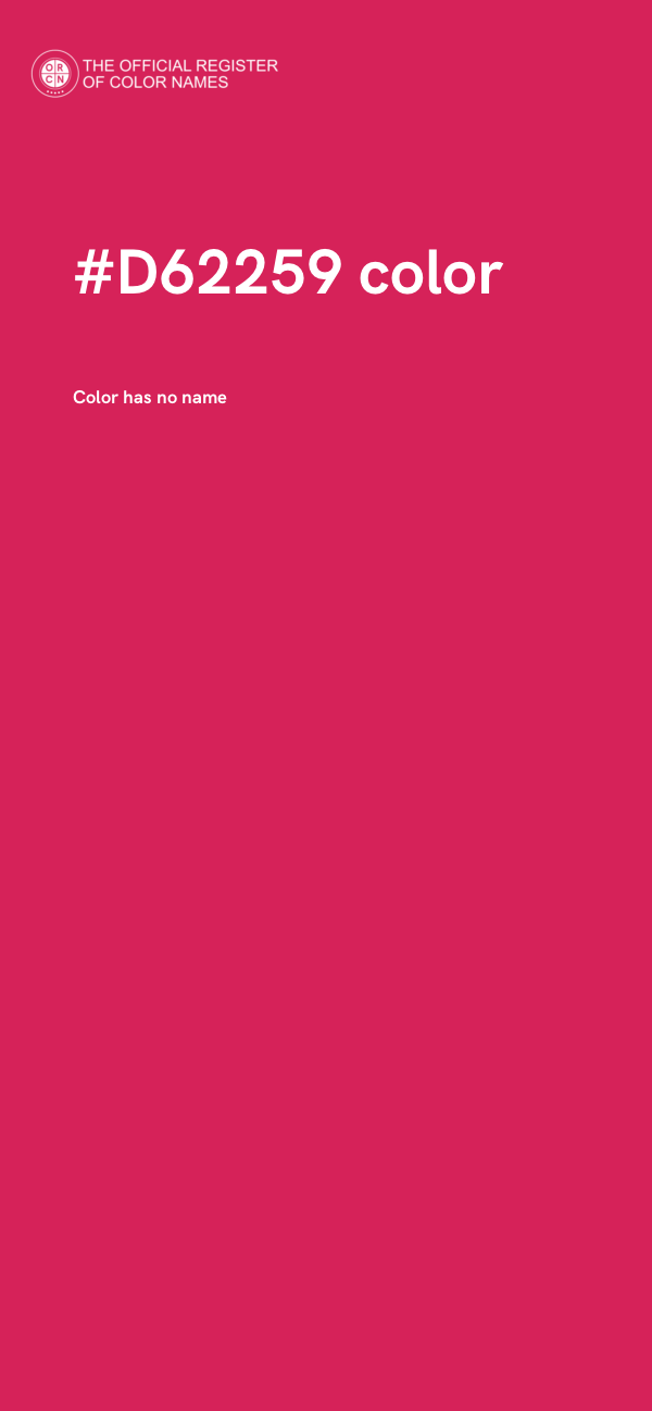 #D62259 color image