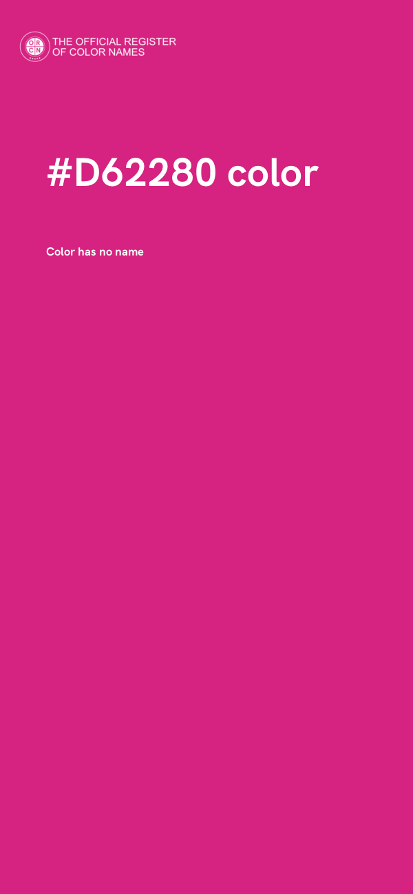 #D62280 color image