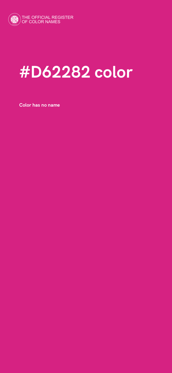 #D62282 color image