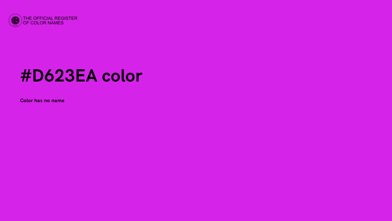 #D623EA color image